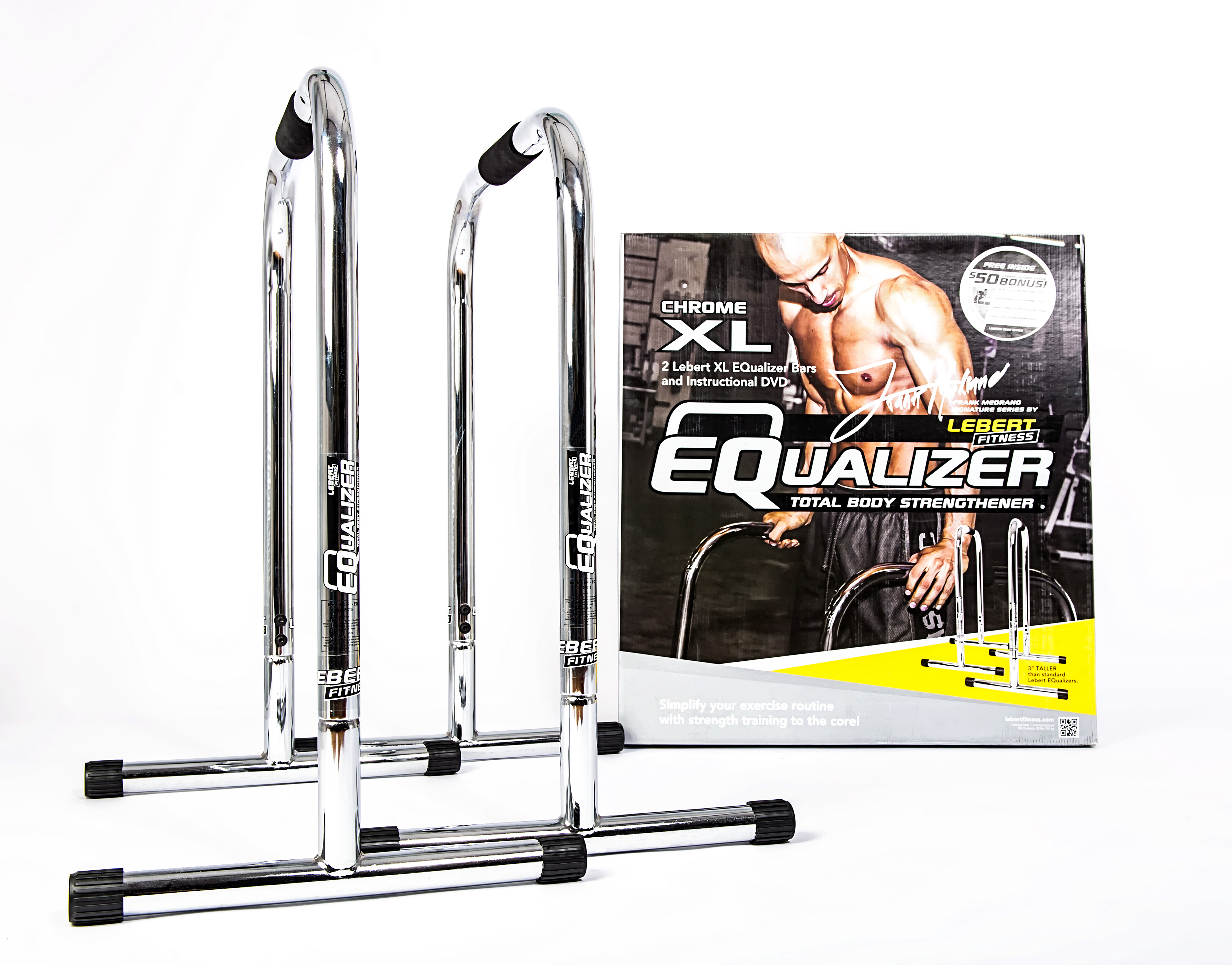 Lebert Fitness EQualizer - Multifunctionele Trainingsstangen Voor Thuisworkouts